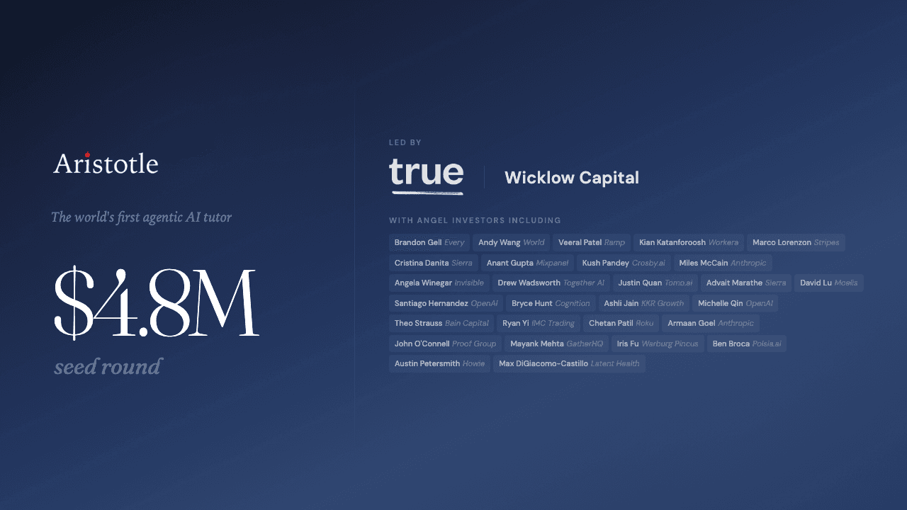 Aristotle raises $4.8M seed round backed by True Ventures and Wicklow Capital